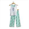 HAWAIIAN PRINT TANK PJ SET-SM