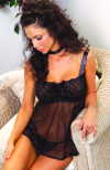 BABY DOLL WITH LACE BODICE