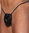 MENS VINYL G-STRING POUCH