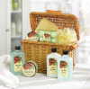 APPLE GARDEN BATH SET IN BASKET (ZFL07-38053)