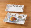 CARVED LEAF TRAY SET (ZFL07-33132)