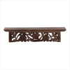 CARVED ISLAND  WALL SHELF (ZFL07-31602)