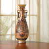 ABSTRACT TRIBAL PATTERN VASE (ZFL07-37595)
