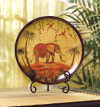 ELEPHANT PLATE WITH STAND (ZFL07-37924)