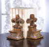 FLEUR-DE-LIS BOOKENDS (ZFL07-36011)