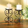 SPANISH MISSION CANDLEHOLDERS (ZFL07-28234)
