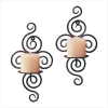 SCROLLWORK CANDLE SCONCES (ZFL07-32402)