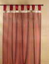 BURGUNDY AND GOLD CURTAINS (ZFL07-35024)