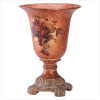 ANTIQUED ROSE-DESIGN VASE (ZFL07-34696)