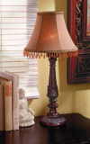 BEADED LEAF-MOTIF LAMP (ZFL07-32276)