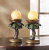 COCONUT TREE CANDLEHOLDERS (ZFL07-36006)