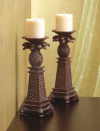 PINEAPPLE COLUMN CANDLEHOLDERS (ZFL07-33306)