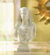 MARBLE-LOOK PHARAOH BUST (ZFL07-37962)