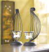 SCROLLWORK CANDLEHOLDER SET (ZFL07-38331)