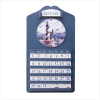 LIGHTHOUSE WALL CLOCK AND CALENDAR (ZFL07-33773)