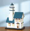 WOOD LIGHTHOUSE NIGHTLIGHT (ZFL07-37547)