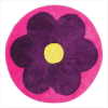 ROUND FLOWER SHAPED RUG (ZFL07-35661)