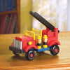 DISCONTINUED WOOD FIRE ENGINE TOY (ZFL07-38083)