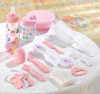BABY GIFT SET IN CLEAR CASE- PINK (ZFL07-36738)