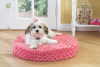 PINK PLUSH PET BED (ZFL07-37530)