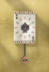 CARD CLOCK WITH PENDULUM (ZFL07-37118)
