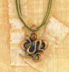 ABSTRACT SERPENTINE PENDANT (ZFL07-38225)