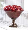 RED MOSAIC FOOTED COMPOTE (ZFL07-34162)