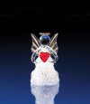 GLASS ANGEL WITH HEART (ZFL07-37475)