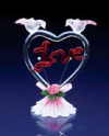 GLASS HEART SHAPED LOVE (ZFL07-29220)