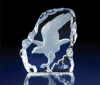 GLASS EAGLE PAPERWEIGHT (ZFL07-28313)