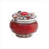 ROSE JEWELED-LID JAR CANDLE (ZFL07-35345)