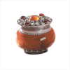 SANDALWOOD JEWELED-LID JAR CANDLE (ZFL07-35346)