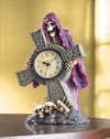 GRIM REAPER CROSS CLOCK (ZFL07-37071)