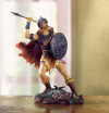 WARRIOR WITH SHIELD FIGURINE (ZFL07-38014)