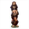 MONKEY TOTEM POLE FIGURINE (ZFL07-29586)