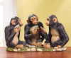 POKER PLAYING CHIMPS FIGURINE (ZFL07-35191)
