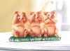 NO EVIL PIGGIES HERE! FIGURINES (ZFL07-34509)