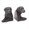 LABRADOR FIGURINE BOOKENDS (ZFL07-36987)