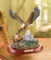 EAGLE FEEDING TIME FIGURINE (ZFL07-31057)