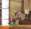 HORSE ON HIND LEGS FIGURINE (ZFL07-37501)