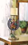 COWBOY ROOSTER CANDLEHOLDER (ZFL07-37972)