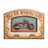 WILD RIDE MOTORCYCLE CLUB PLAQUE (ZFL07-36686)