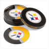 TIN COASTER SET - STEELERS (ZFL07-37331)