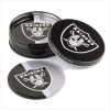 TIN COASTER SET - OAKLAND RAIDERS (ZFL07-37333)