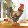 COUNTRY ROOSTER STATUARY (ZFL07-38291)