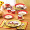 COUNTRY ROOSTER DINNERWARE SET (ZFL07-38130)