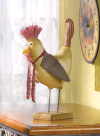 CHICKEN FABRIC FIGURINE (ZFL07-37359)