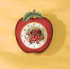 COUNTRY APPLE WALL CLOCK (ZFL07-35320)