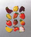 FRUIT AND VEGETABLE MAGNETS (ZFL07-23742)