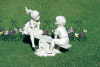 TEETER-TOTTER TOTS GARDEN STATUE (ZFL07-34750)